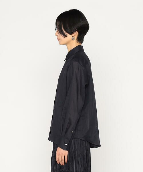 Precious Mild / プレシャスマイルド シャツ・ブラウス | 〔 +サイズ 〕 マニッシュストライプ シャツ | 詳細6