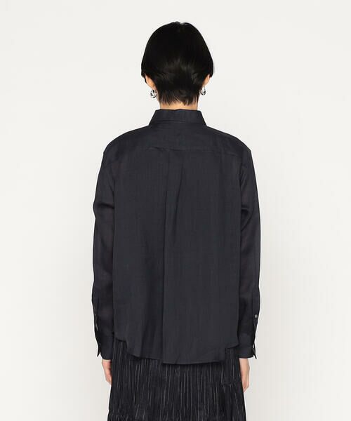 Precious Mild / プレシャスマイルド シャツ・ブラウス | 〔 +サイズ 〕 マニッシュストライプ シャツ | 詳細7