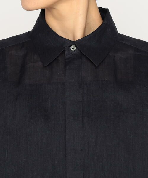 Precious Mild / プレシャスマイルド シャツ・ブラウス | 〔 +サイズ 〕 マニッシュストライプ シャツ | 詳細8