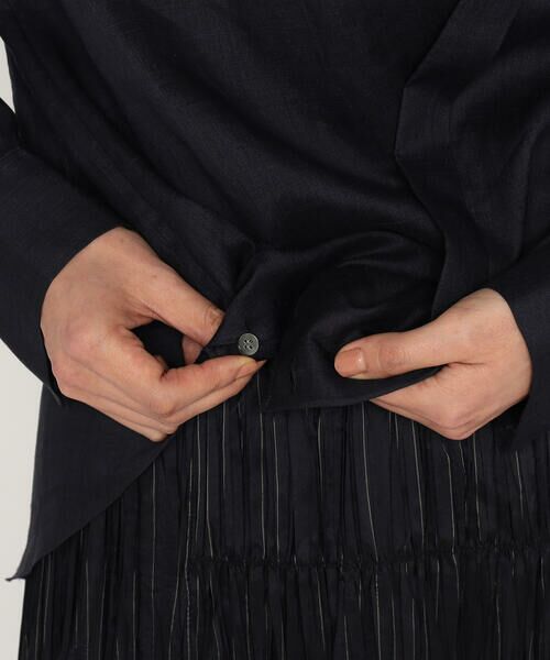 Precious Mild / プレシャスマイルド シャツ・ブラウス | 〔 +サイズ 〕 マニッシュストライプ シャツ | 詳細11