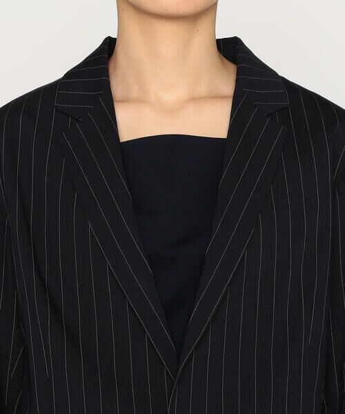 Precious Mild / プレシャスマイルド その他アウター | 〔 +サイズ 〕 マニッシュストライプ ジャケット | 詳細12