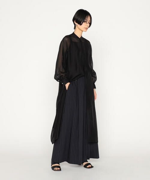 Precious Mild / プレシャスマイルド その他パンツ | 〔 +サイズ 〕 マニッシュストライプ パンツ | 詳細5