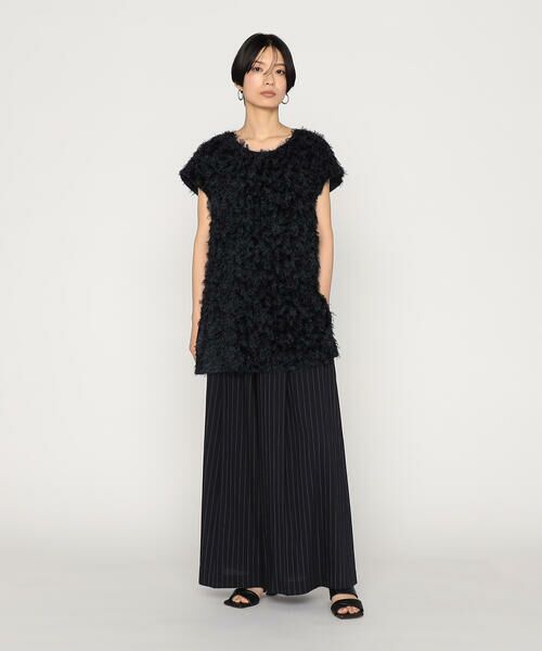 Precious Mild / プレシャスマイルド その他パンツ | 〔 +サイズ 〕 マニッシュストライプ パンツ | 詳細6