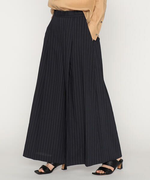 Precious Mild / プレシャスマイルド その他パンツ | 〔 +サイズ 〕 マニッシュストライプ パンツ | 詳細7