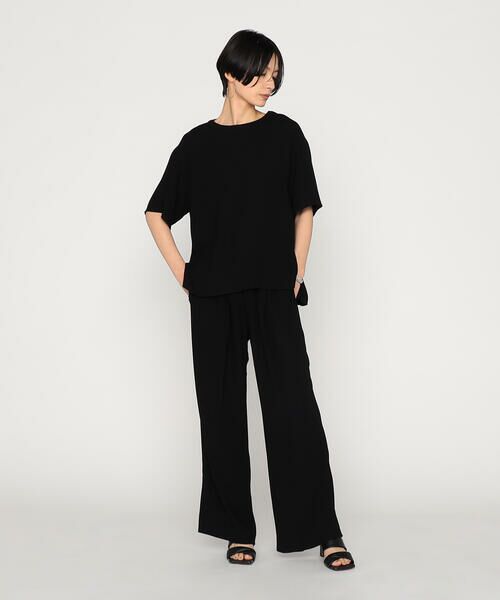 Precious Mild / プレシャスマイルド その他パンツ | 〔 +サイズ 〕 アセポリ二重織 パンツ | 詳細2