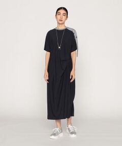 Precious Mild / プレシャスマイルド ロング・マキシ丈ワンピース | ナイロンハイテンション サイドタックワンピース