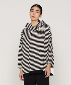 Precious Mild / プレシャスマイルド カットソー | オーバーサイズ ボーダープルオーバー