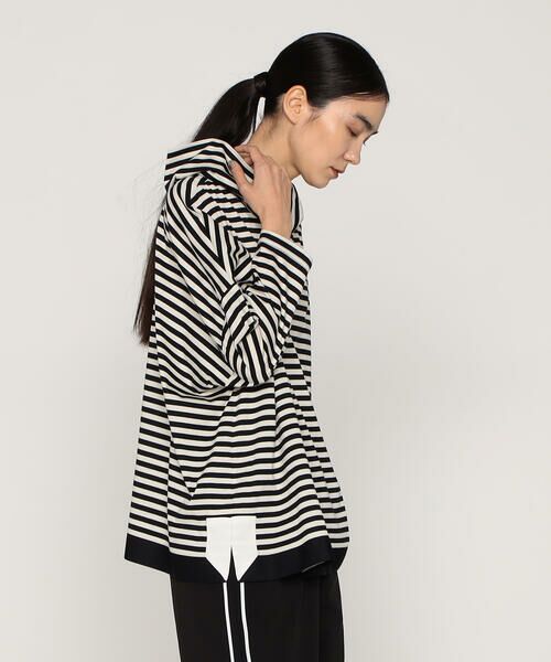 Precious Mild / プレシャスマイルド カットソー | オーバーサイズ ボーダープルオーバー | 詳細3
