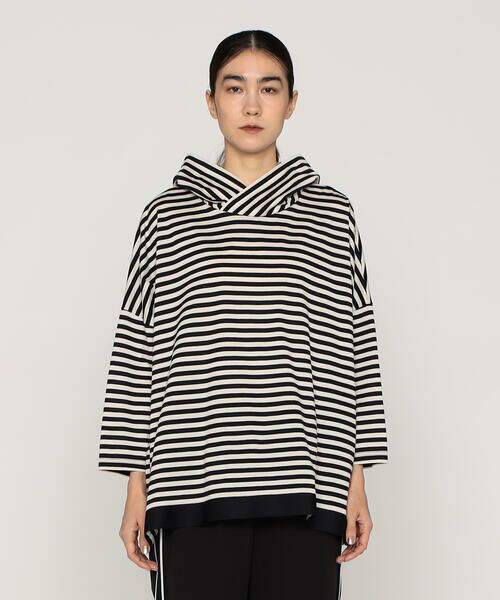 Precious Mild / プレシャスマイルド カットソー | オーバーサイズ ボーダープルオーバー | 詳細4