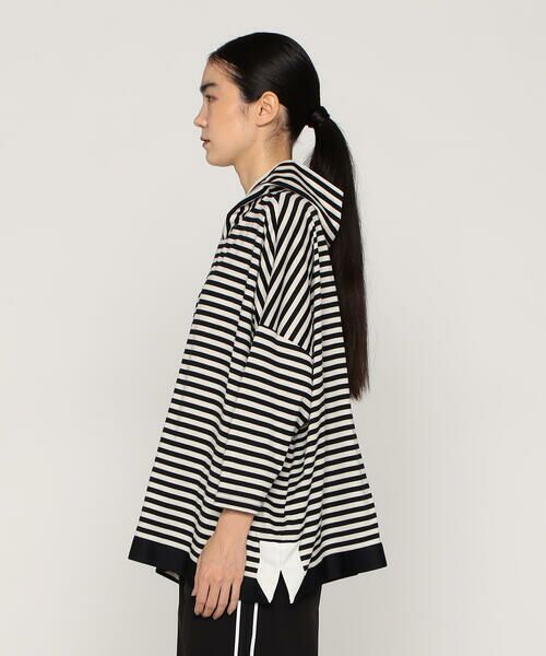 Precious Mild / プレシャスマイルド カットソー | オーバーサイズ ボーダープルオーバー | 詳細5