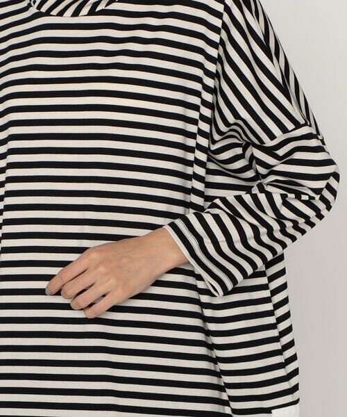 Precious Mild / プレシャスマイルド カットソー | オーバーサイズ ボーダープルオーバー | 詳細8