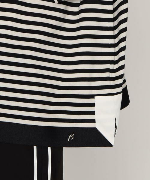 Precious Mild / プレシャスマイルド カットソー | オーバーサイズ ボーダープルオーバー | 詳細9