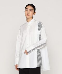 Precious Mild / プレシャスマイルド シャツ・ブラウス | ストライプ切替 シャツ