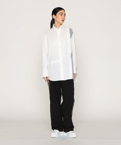 Precious Mild / プレシャスマイルド シャツ・ブラウス | ストライプ切替 シャツ | 詳細2