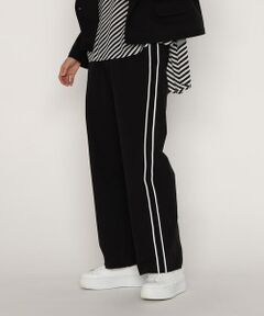 Precious Mild / プレシャスマイルド その他パンツ | 【セットアップ対応】サイドパイピング ワイドパンツ