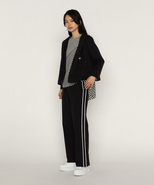 Precious Mild / プレシャスマイルド その他パンツ | 【セットアップ対応】サイドパイピング ワイドパンツ | 詳細2