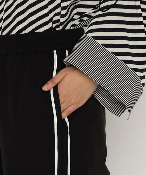 Precious Mild / プレシャスマイルド その他パンツ | 【セットアップ対応】サイドパイピング ワイドパンツ | 詳細8