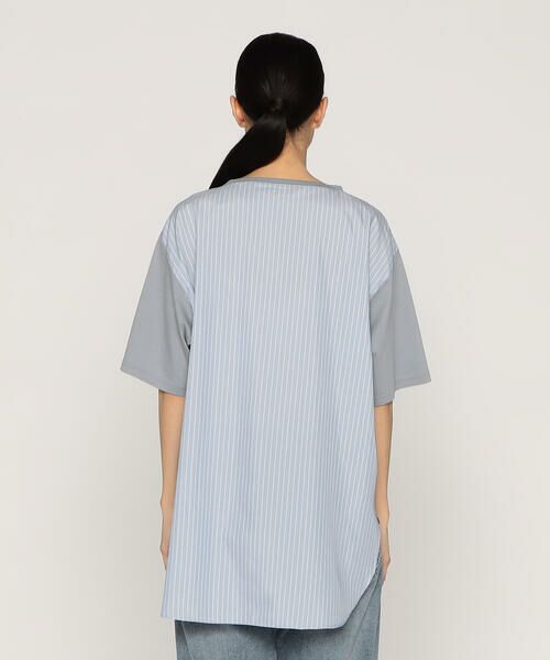 Precious Mild / プレシャスマイルド カットソー | ポリエステルストライプ プルオーバー | 詳細10