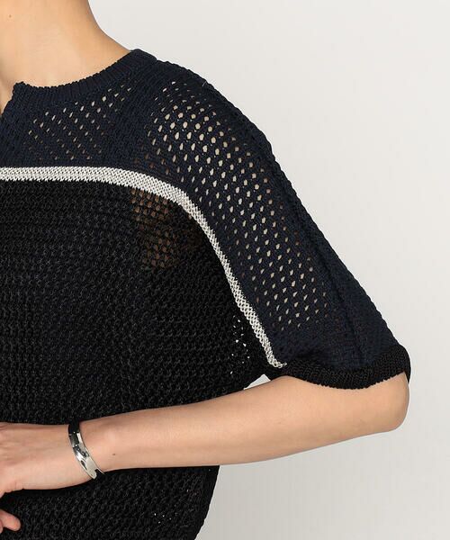 Precious Mild / プレシャスマイルド ニット・セーター | メッシュ柄ニットボレロ  <br> | 詳細11