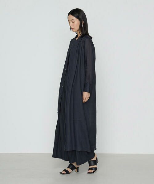 Precious Mild / プレシャスマイルド ロング・マキシ丈ワンピース | 160番プレミアムラミー シャツドレス | 詳細3