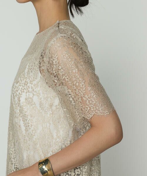 Precious Mild / プレシャスマイルド シャツ・ブラウス | サフィランリバーレース小柄 ブラウス | 詳細8
