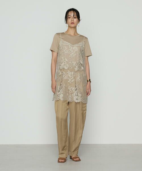 Precious Mild / プレシャスマイルド キャミソール・チューブトップ | サフィランリバーレース大柄 キャミソール | 詳細1