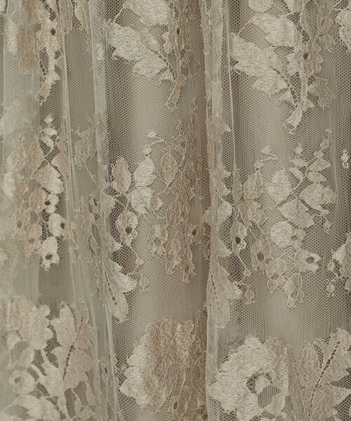 Precious Mild / プレシャスマイルド ロング・マキシ丈スカート | サフィランリバーレース大柄 ロングスカート | 詳細12