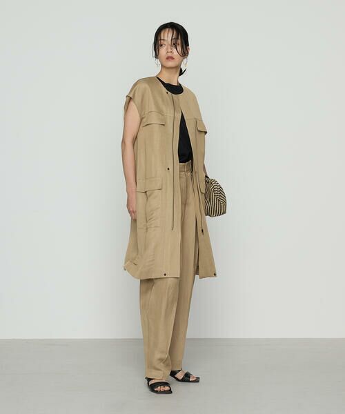 Precious Mild / プレシャスマイルド ベスト | VIS／LI BRIGHT TWILL ジレワンピース | 詳細2