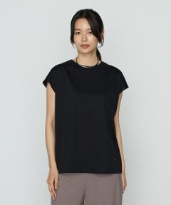 Precious Mild / プレシャスマイルド Tシャツ | ナイロンプレーティング天竺 リブ衿Tシャツ<br>