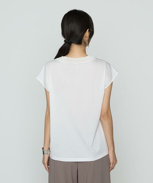 Precious Mild / プレシャスマイルド Tシャツ | ナイロンプレーティング天竺 リブ衿Tシャツ<br> | 詳細5