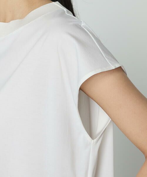 Precious Mild / プレシャスマイルド Tシャツ | ナイロンプレーティング天竺 リブ衿Tシャツ<br> | 詳細7
