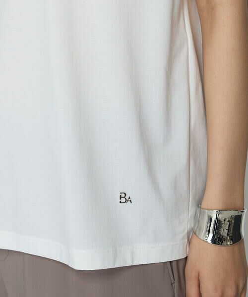 Precious Mild / プレシャスマイルド Tシャツ | ナイロンプレーティング天竺 リブ衿Tシャツ<br> | 詳細8