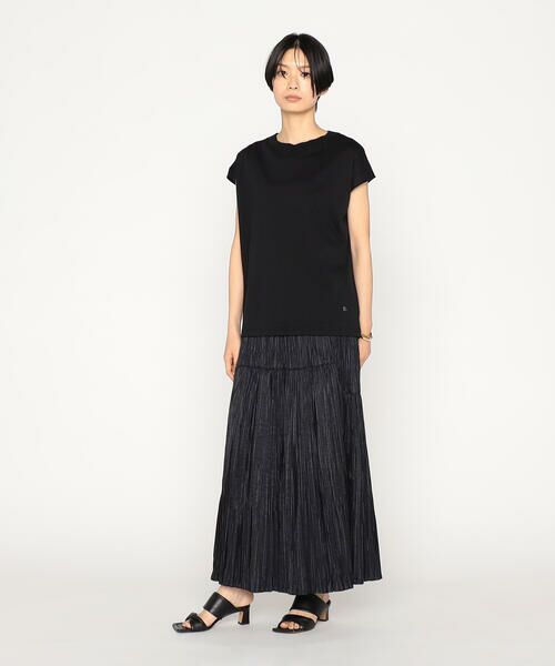 Precious Mild / プレシャスマイルド Tシャツ | ナイロンプレーティング天竺 リブ衿Tシャツ<br> | 詳細12