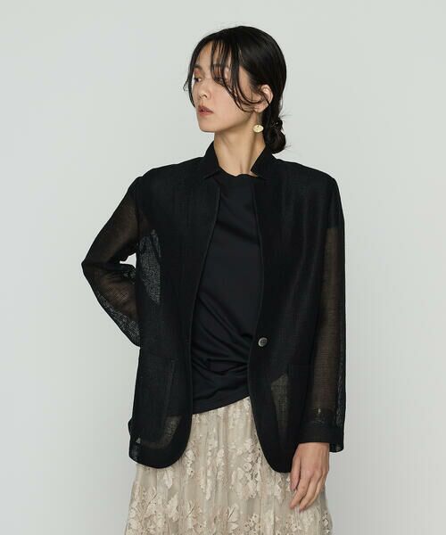 Precious Mild / プレシャスマイルド テーラードジャケット | ツイスト本カラミ ジャケット | 詳細2