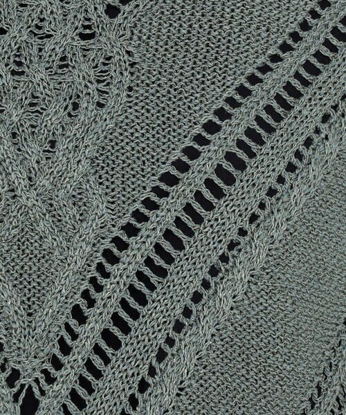 Precious Mild / プレシャスマイルド ニット・セーター | 透かしケーブル柄 ニットベスト | 詳細14