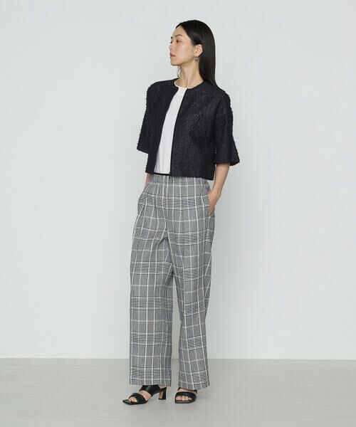 Precious Mild / プレシャスマイルド ブルゾン | 〔 +サイズ 〕和紙カラミ ブルゾン | 詳細2