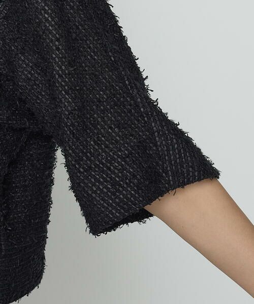 Precious Mild / プレシャスマイルド ブルゾン | 〔 +サイズ 〕和紙カラミ ブルゾン | 詳細9