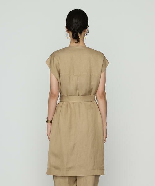 Precious Mild / プレシャスマイルド ベスト | 〔 +サイズ 〕 VIS／LI BRIGHT TWILL ジレワンピース | 詳細12