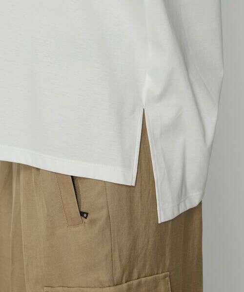 Precious Mild / プレシャスマイルド Tシャツ | 〔 +サイズ 〕 プレミアムスムース 幾何学刺繍Tシャツ | 詳細9