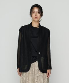 Precious Mild / プレシャスマイルド テーラードジャケット | 〔 +サイズ 〕 ツイスト本カラミ ジャケット