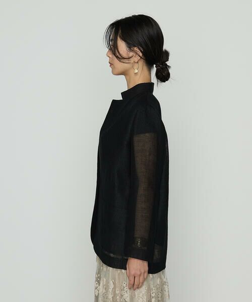 Precious Mild / プレシャスマイルド テーラードジャケット | 〔 +サイズ 〕 ツイスト本カラミ ジャケット | 詳細3