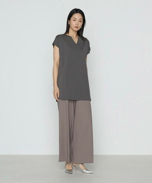 Precious Mild / プレシャスマイルド ニット・セーター | 〔 +サイズ 〕 ミラノリブ ロングニットプルオーバー | 詳細2