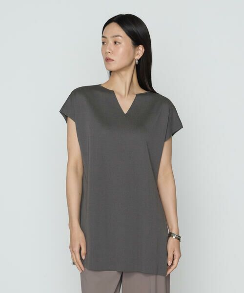 Precious Mild / プレシャスマイルド ニット・セーター | 〔 +サイズ 〕 ミラノリブ ロングニットプルオーバー | 詳細4