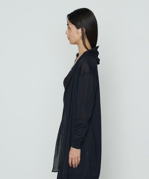 Precious Mild / プレシャスマイルド カーディガン・ボレロ | 〔 +サイズ 〕 フード付 ニットカーディガン | 詳細8