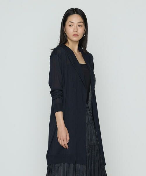 Precious Mild / プレシャスマイルド カーディガン・ボレロ | 〔 +サイズ 〕 フード付 ニットカーディガン | 詳細4