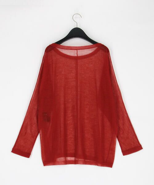 Precious Mild / プレシャスマイルド ニット・セーター | 紅葉の襲(かさね) ニットレイヤードプルオーバー | 詳細3