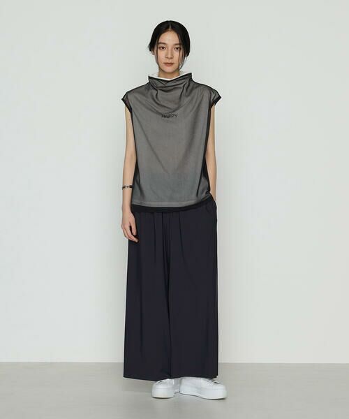 Precious Mild / プレシャスマイルド カットソー | シアーレイヤード プルオーバー | 詳細1