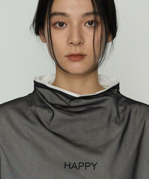 Precious Mild / プレシャスマイルド カットソー | シアーレイヤード プルオーバー | 詳細7