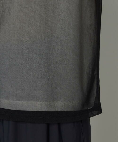 Precious Mild / プレシャスマイルド カットソー | シアーレイヤード プルオーバー | 詳細9