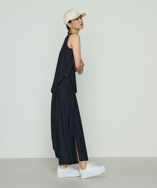 Precious Mild / プレシャスマイルド ロング・マキシ丈スカート | ナイロンハイテンション ドレープスカート | 詳細5